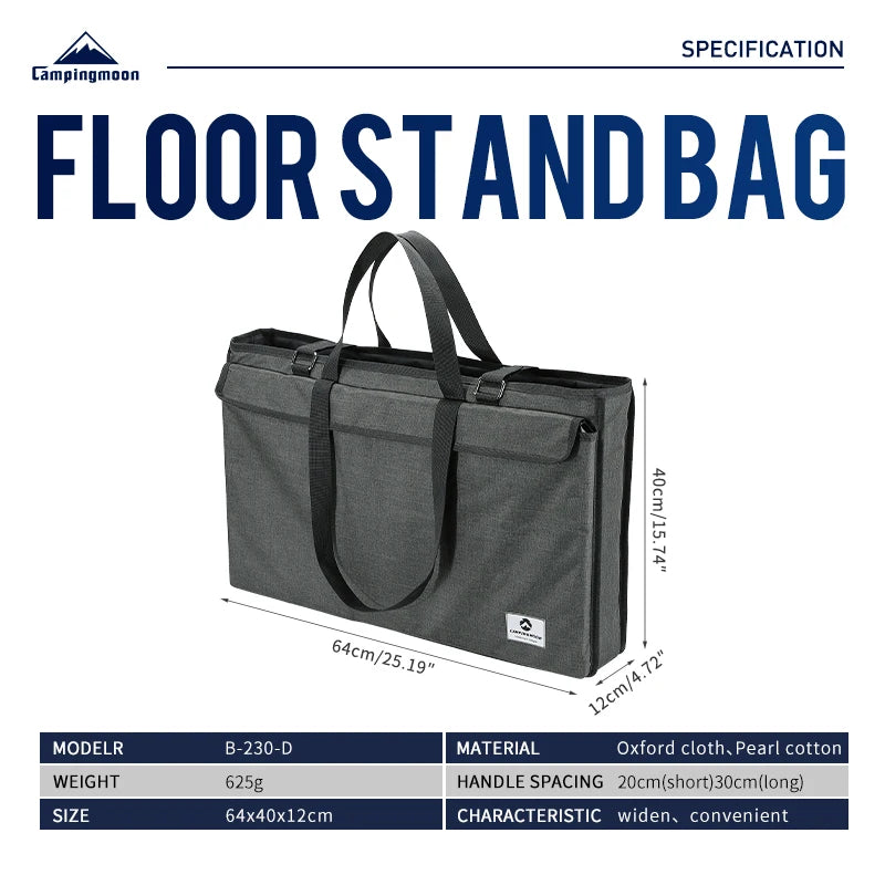 Camping Gear Storage Bag – Foldable Table Organizer