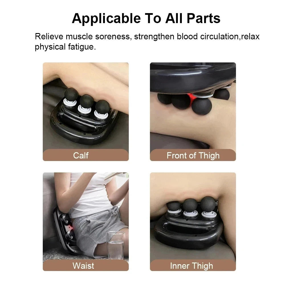 6-Head Massage Gun for Deep Muscle Relief
