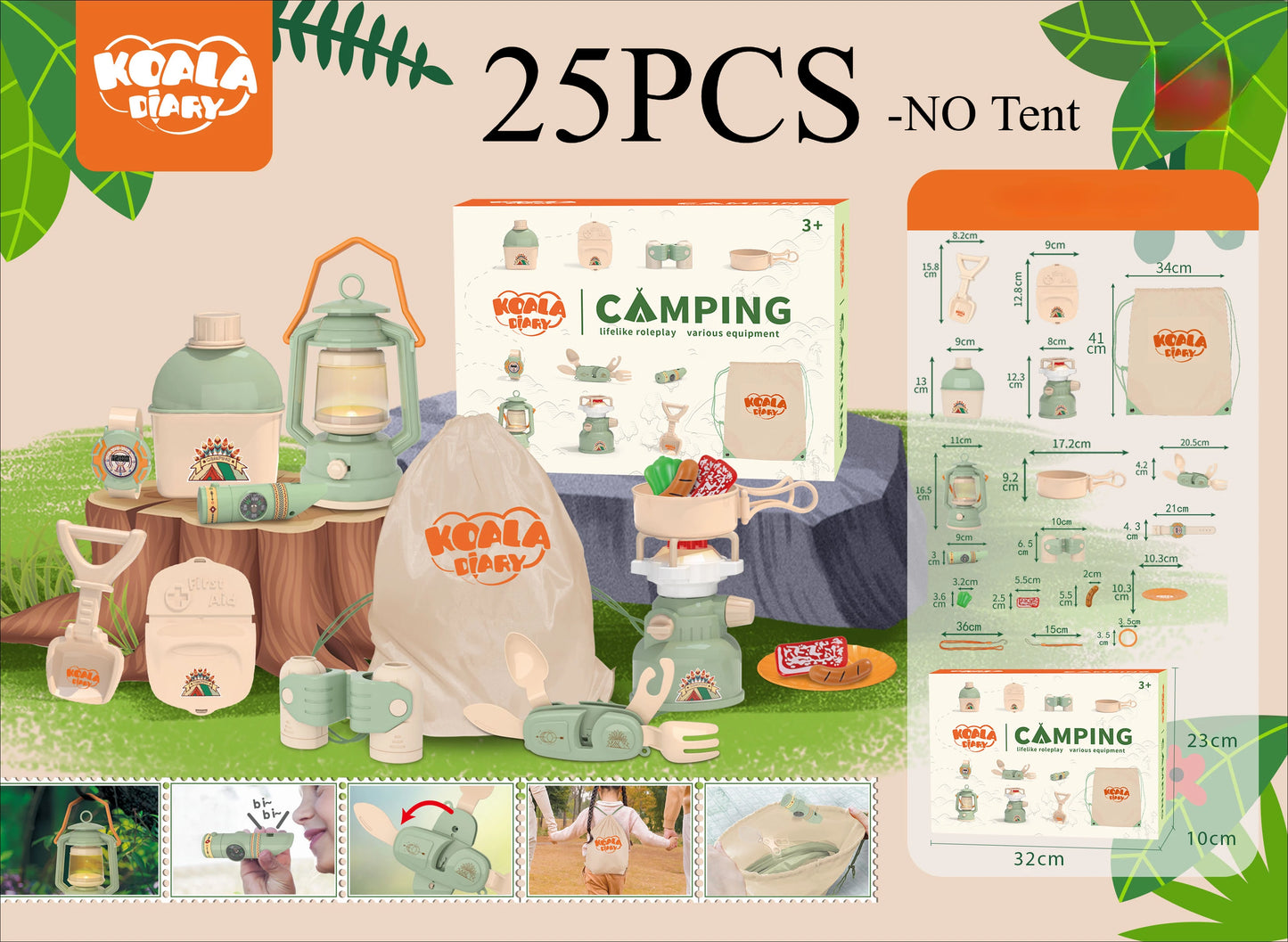 Kids Camping Set Toy – Fun Outdoor Adventure Play