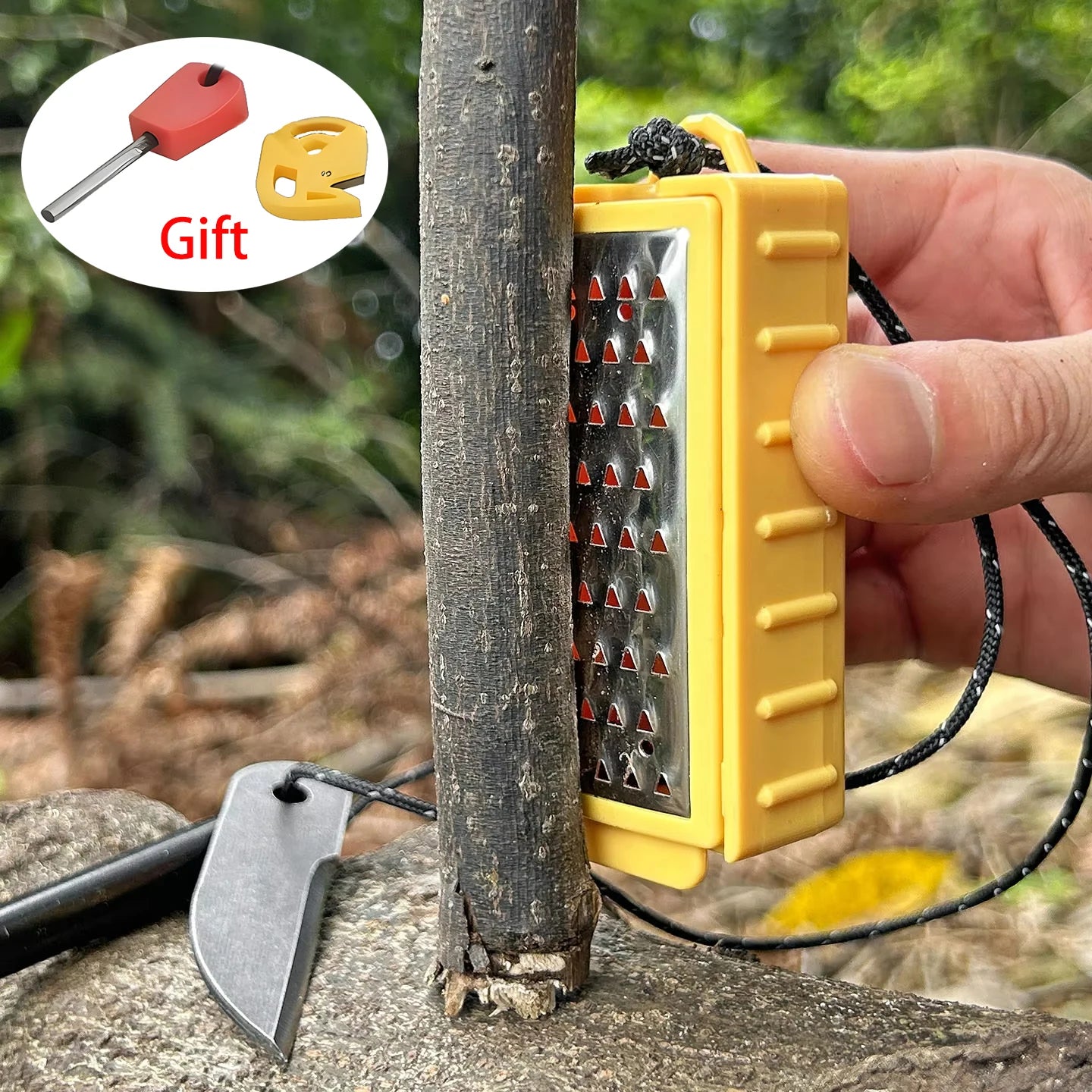 Outdoor Camping Flint Set – Portable Fire Starter Tool