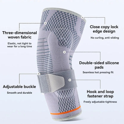 Compression Elbow Pads for Support and Injury Protection