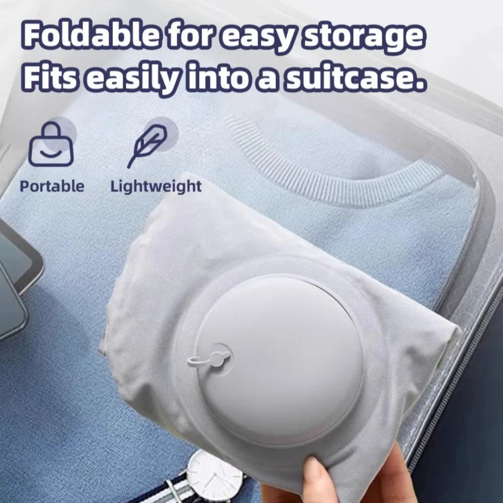 Triangular Inflatable Travel Pillow for Neck & Lumbar Support