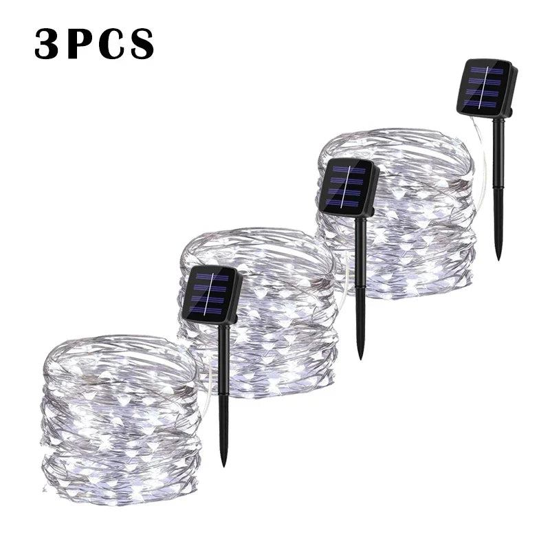 Solar Fairy String Lights for Garden & Outdoor Décor