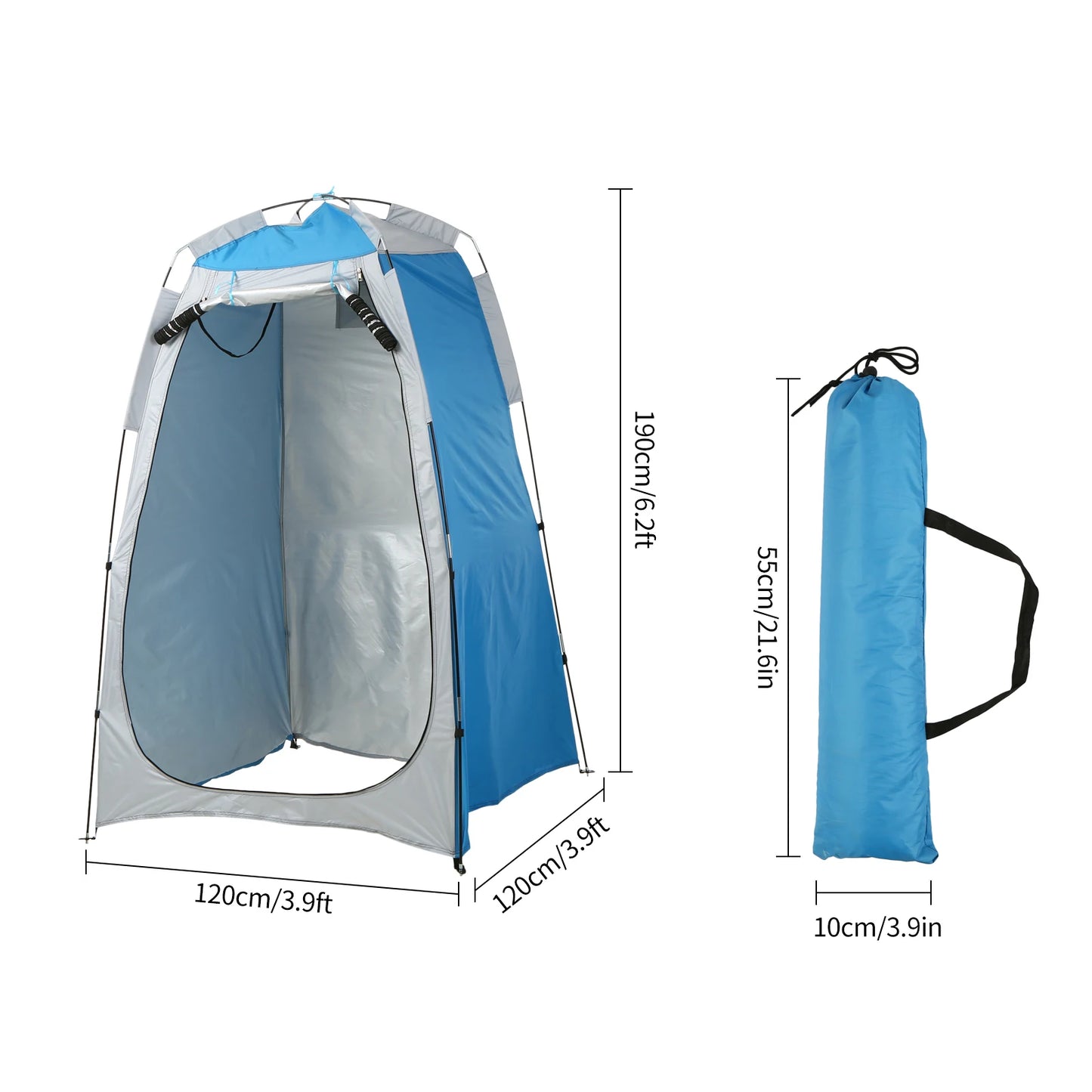 Portable Privacy Shelter Tent – Quick Setup Outdoor Privacy