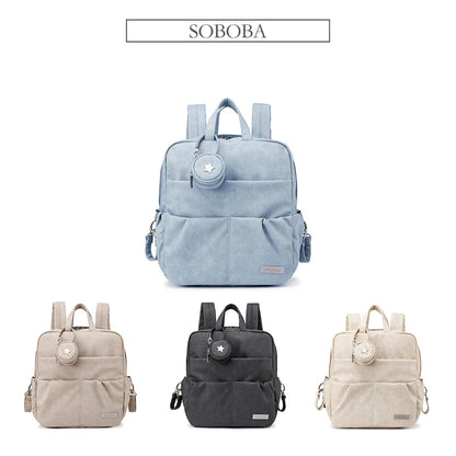 Waterproof Diaper Backpack with Large Capacity Storage