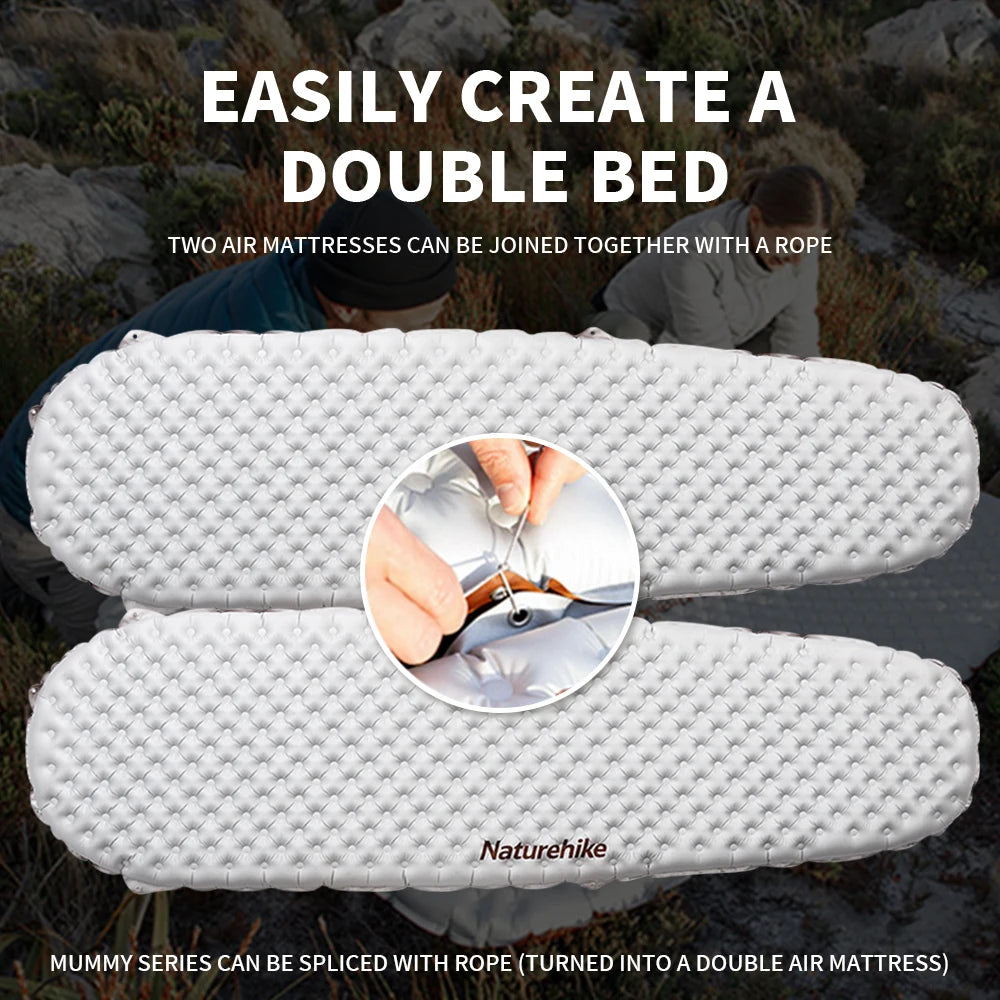Inflatable Camping Sleeping Pad for Warm Comfortable Sleep