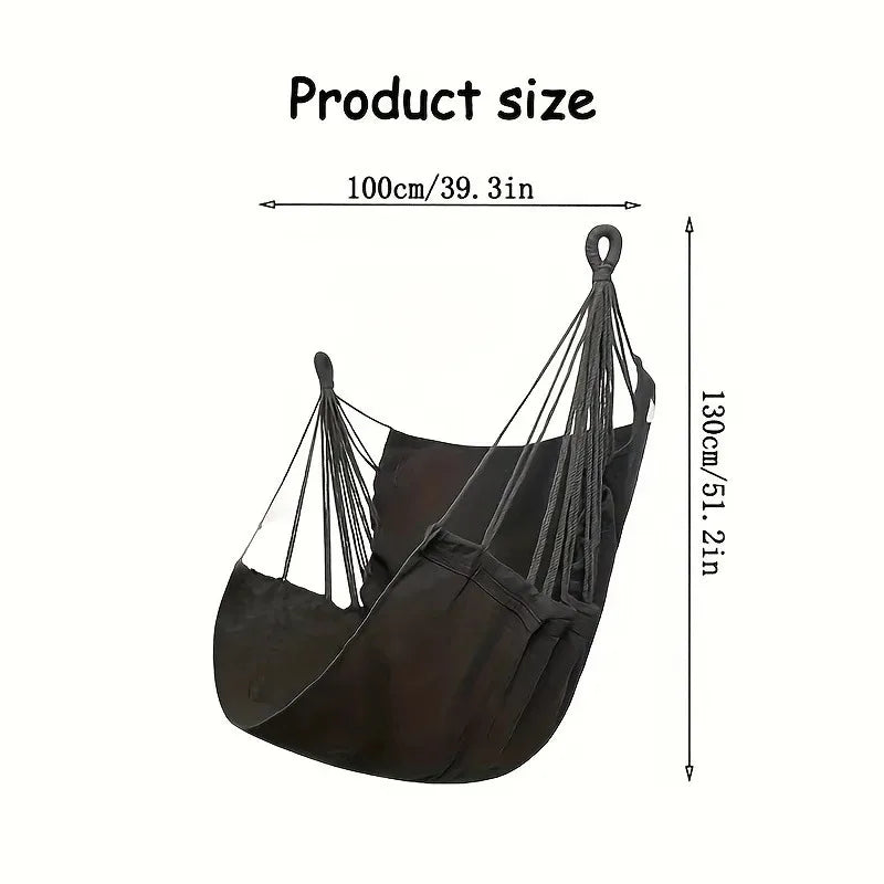 Portable Hammock Chair with Anti-Tip Design