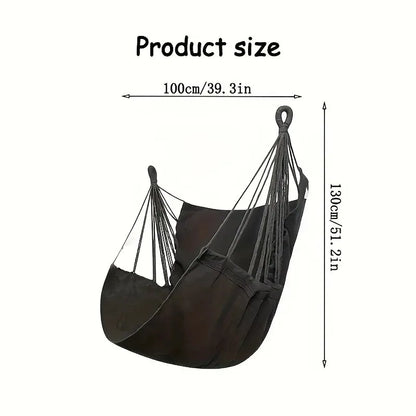 Portable Hammock Chair with Anti-Tip Design