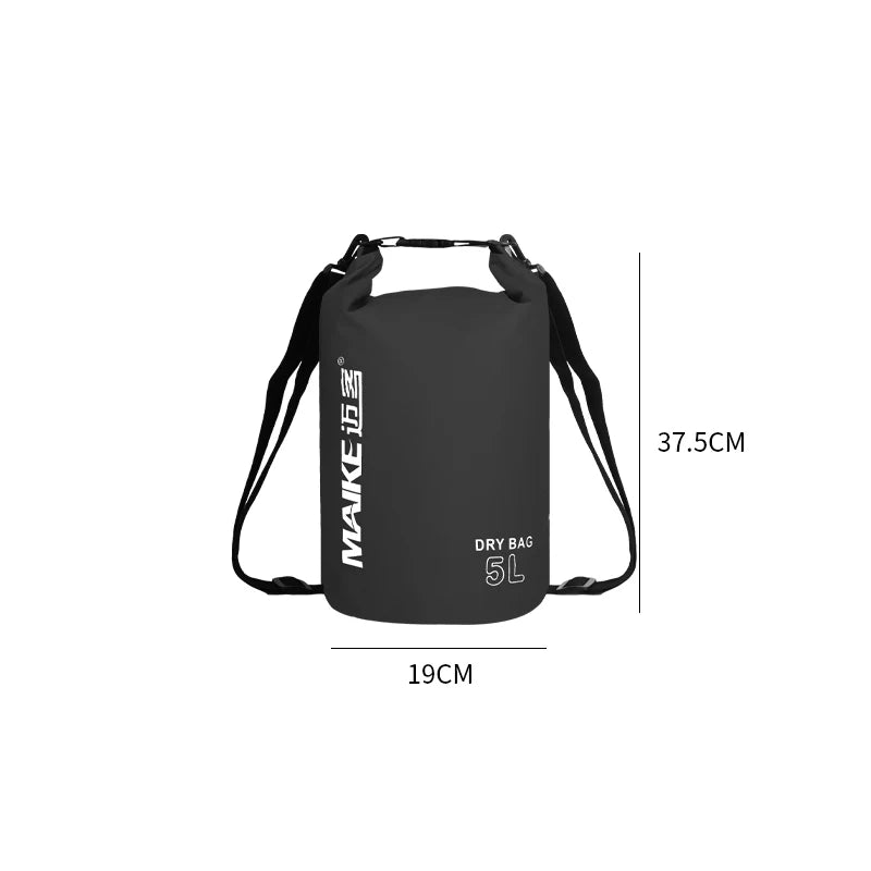 Waterproof Dry Bag – 5L/10L/15L Outdoor Backpack