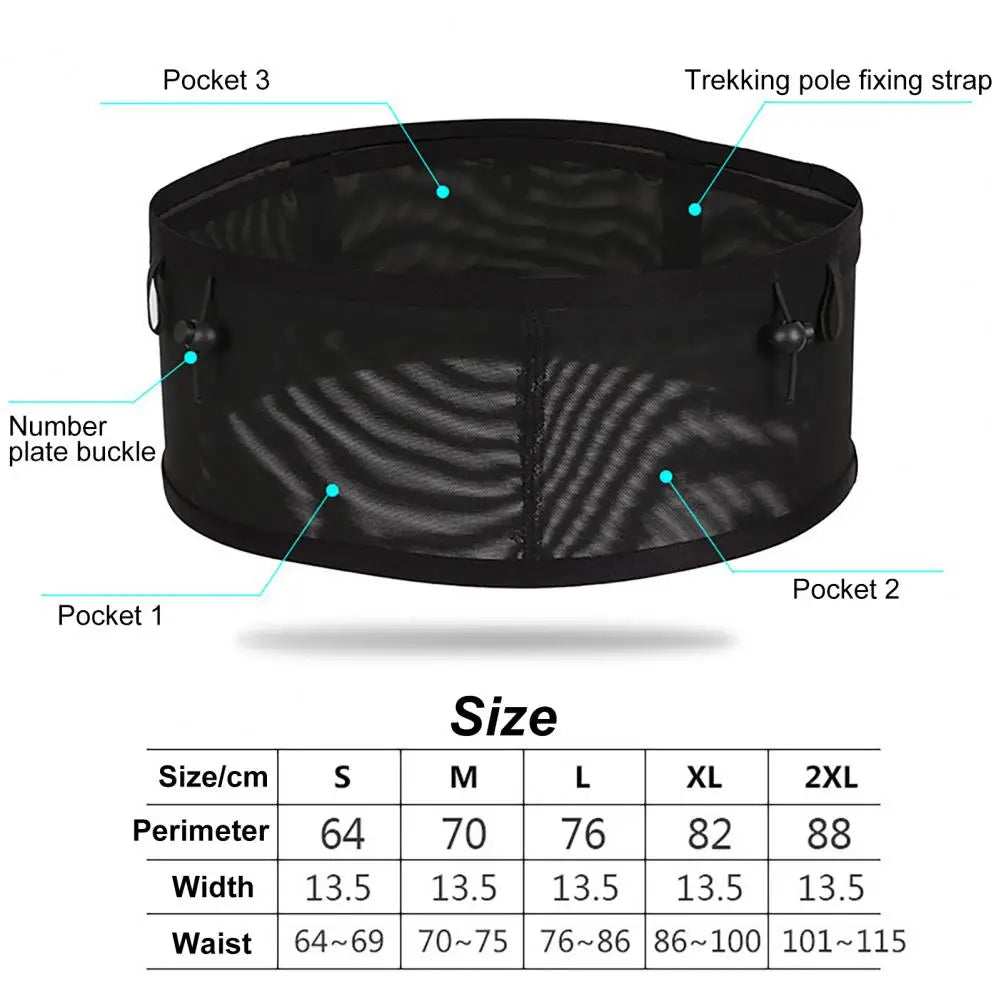 Running Waist Pack with Large Capacity Storage