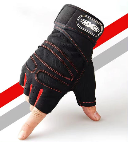 Gym Training Gloves with Grip & Wrist Support