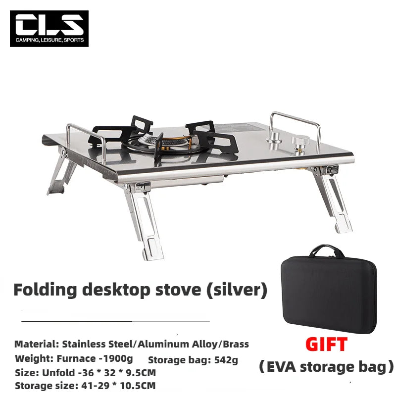 Folding IGT Camping Table with Adjustable Legs
