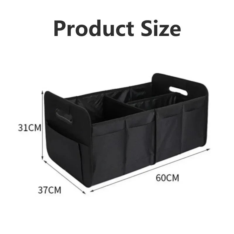 Car Trunk Storage Box – Foldable & Large Capacity Organizer