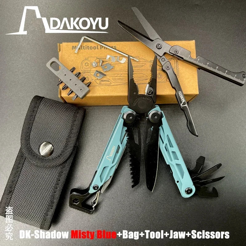 Camping Multitool Pliers with Emergency Whistle