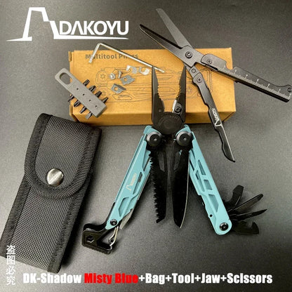Camping Multitool Pliers with Emergency Whistle