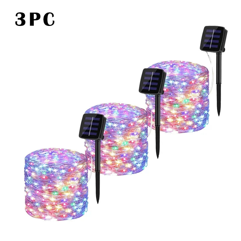Solar Fairy String Lights for Garden & Outdoor Décor