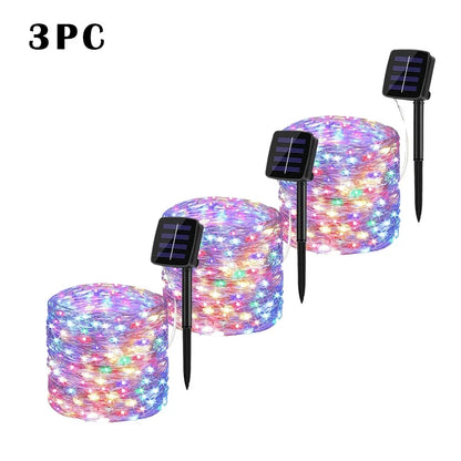 Solar Fairy String Lights for Garden & Outdoor Décor