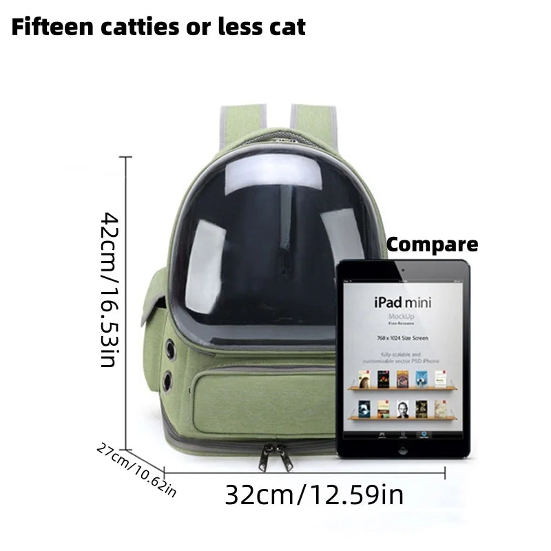 Pet Carrier Backpack – Breathable & Travel Friendly