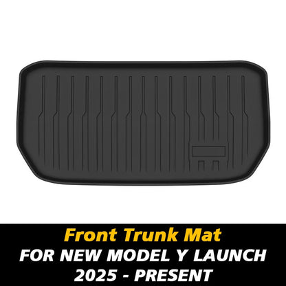Tesla Model Y Trunk Mats Waterproof Front & Rear