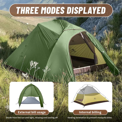 Ultralight Camping Tent Waterproof 2 Person Hiking Shelter