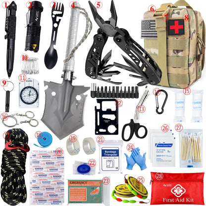 Car Survival First Aid Kit Full Emergency Set