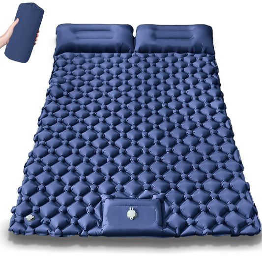 Double Inflatable Sleeping Pad – Extra Wide Comfort