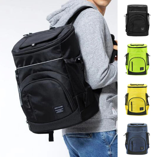 Soft Insulated Cooler Backpack – 30L Travel & Beach Bag