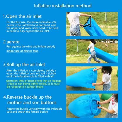 Inflatable Air Sofa – Portable Waterproof Lounger