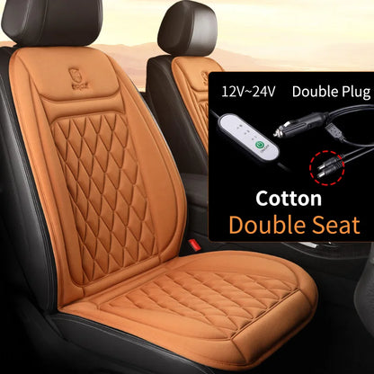 Heated Car Seat Cushion for Winter Driving Comfort