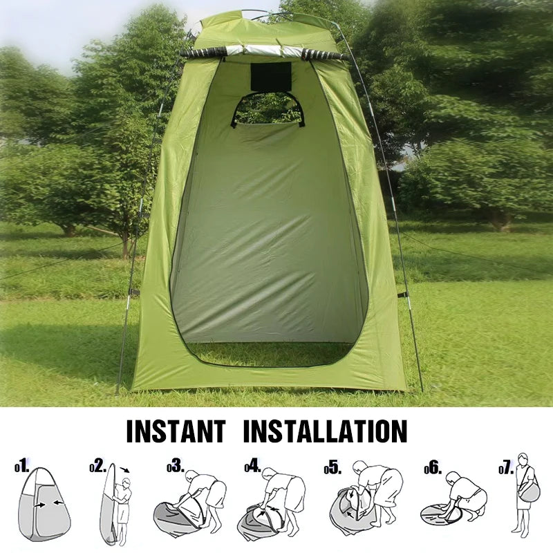 Portable Privacy Shower Tent for Camping Comfort