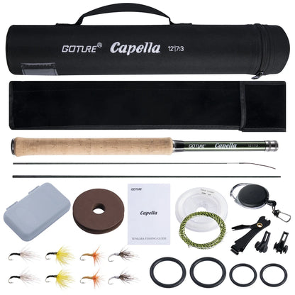 Tenkara Fly Fishing Rod Combo – Ultralight Carbon Fiber