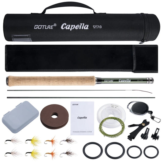 Tenkara Fly Fishing Rod Combo – Ultralight Carbon Fiber