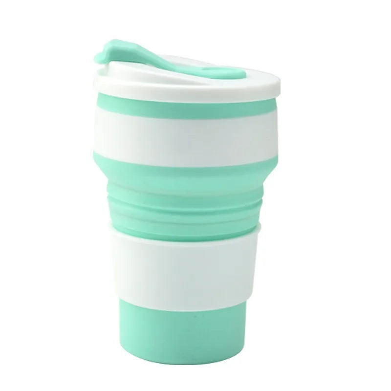Collapsible Silicone Travel Mug – Lightweight & Leak-proof