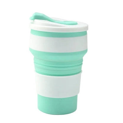 Collapsible Silicone Travel Mug – Lightweight & Leak-proof