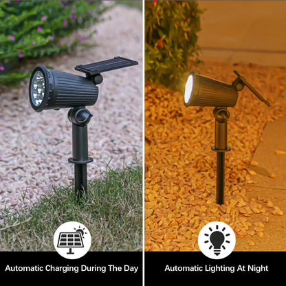 Solar LED Spotlight for Garden Bright Waterproof Lighting