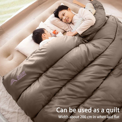 Extra Wide Camping Sleeping Bag for Comfort & Warmth