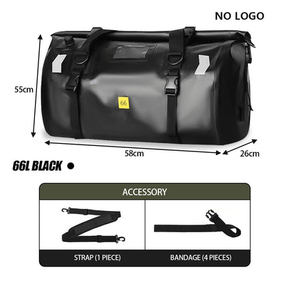 Waterproof Dry Bag 66L – Heavy-Duty Travel Storage