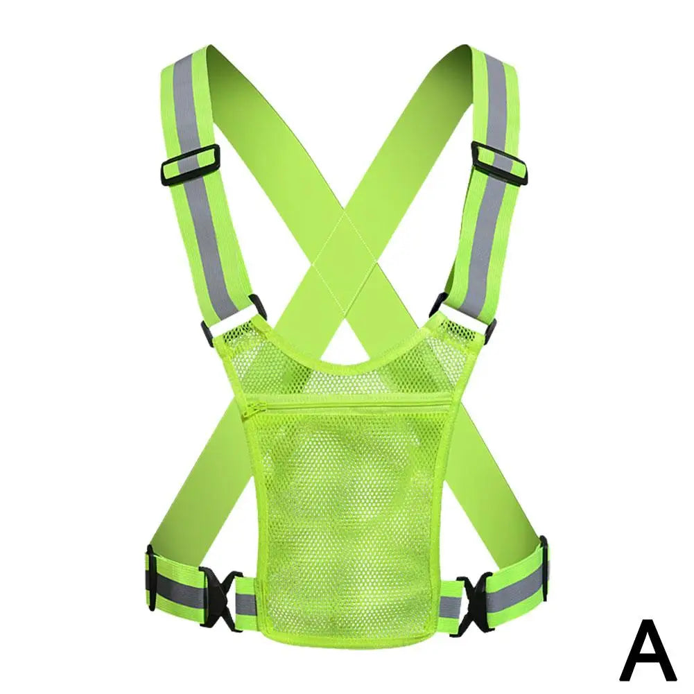 Reflective Safety Vest – High Visibility & Adjustable Fit