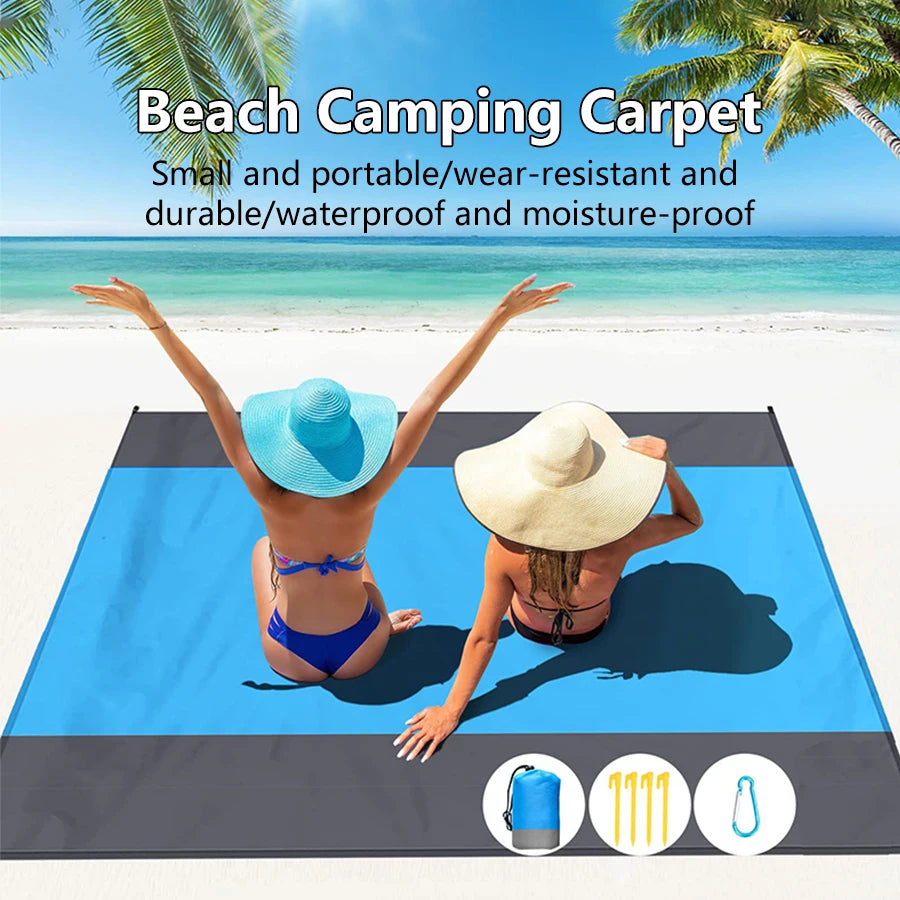 Sandproof Beach Blanket – Waterproof Picnic Mat
