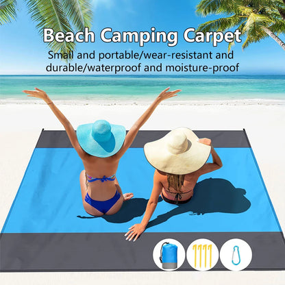 Sandproof Beach Blanket – Waterproof Picnic Mat