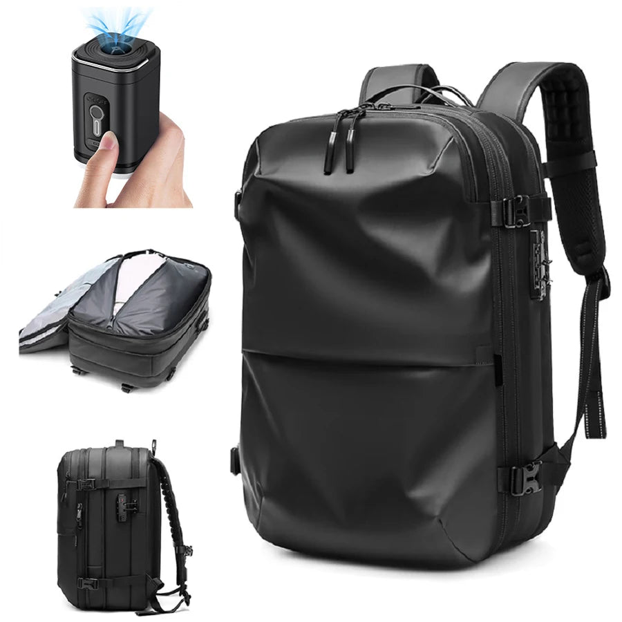 Vacuum Compression Backpack – Max Storage & Travel Smart