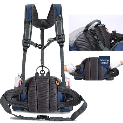 Running Waist Bag with Water Bottle Holder for Outdoors