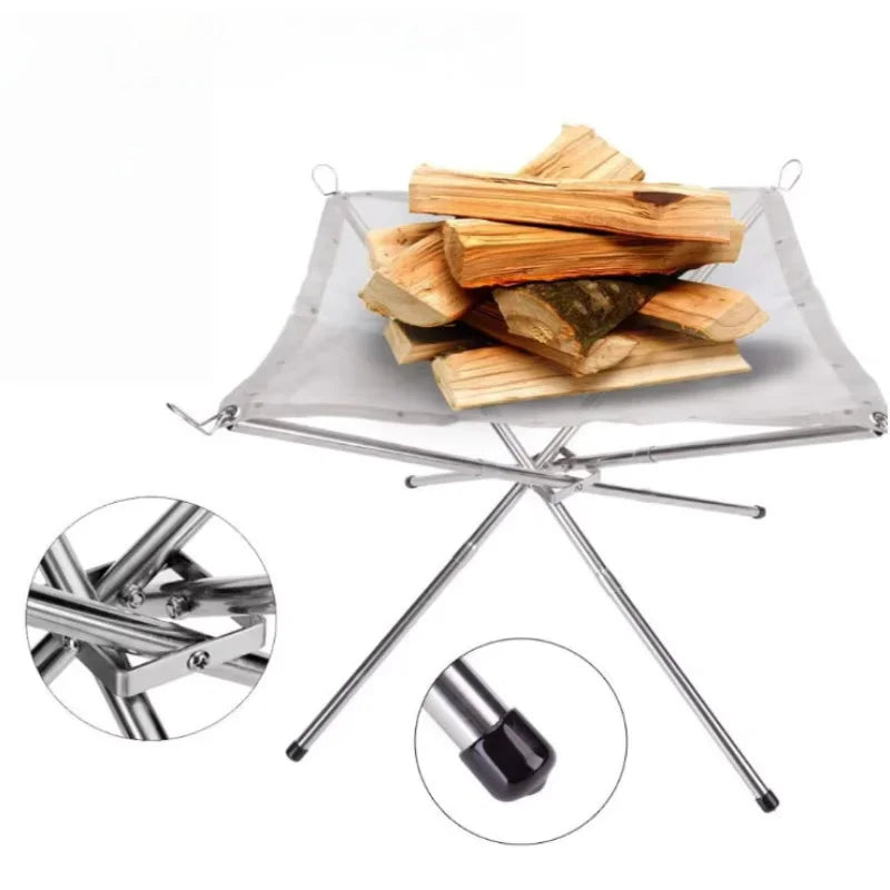 Portable Fire Pit for Camping – Quick Setup & Durable