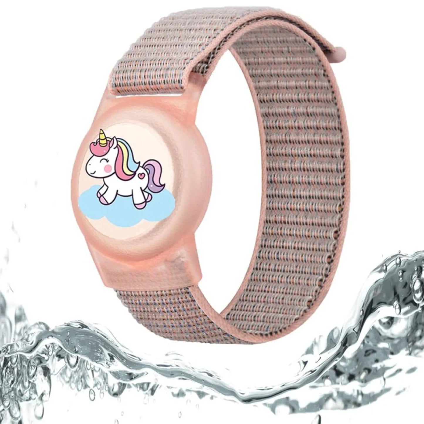 AirTag Bracelet for Kids – Cute Waterproof Wristband