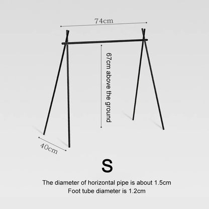 Camping Hanging Rack Foldable Cookware Organizer