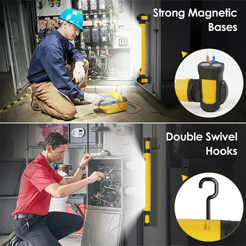 Magnetic Work Light Rechargeable 3000 Lumens Bright