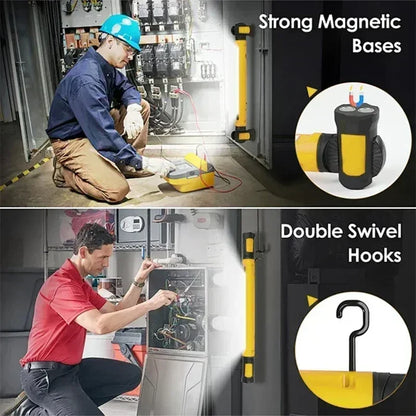 Magnetic Work Light Rechargeable 3000 Lumens Bright