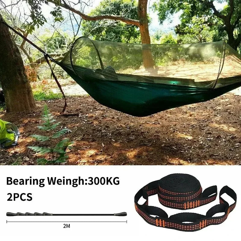 Reinforced Hammock Straps – Heavy-Duty Outdoor Support