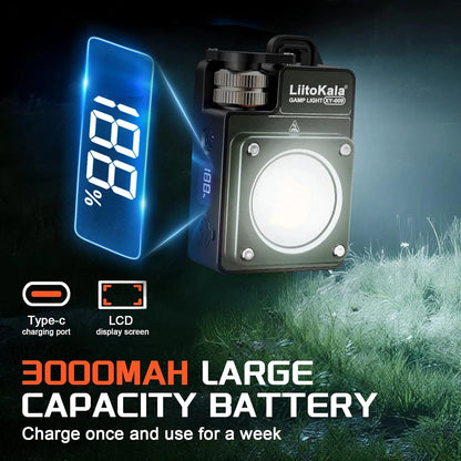 Rechargeable Camping Lantern 3500LM Magnetic Work Light