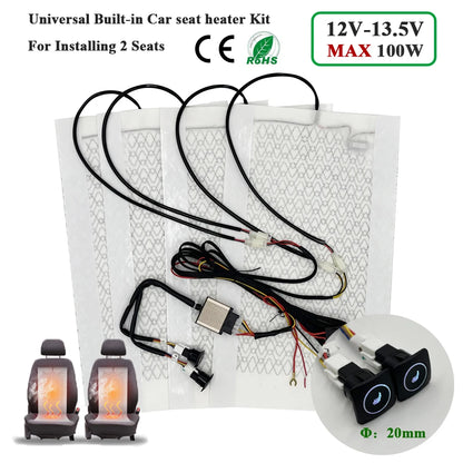 Heated Seat Cushion 12V 3-Level Winter Comfort